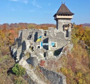 Невицький замок у 3Д