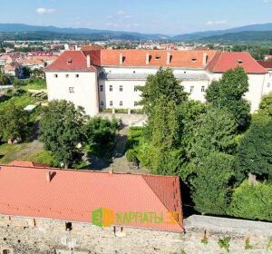 Ужгородский замок у 3Д